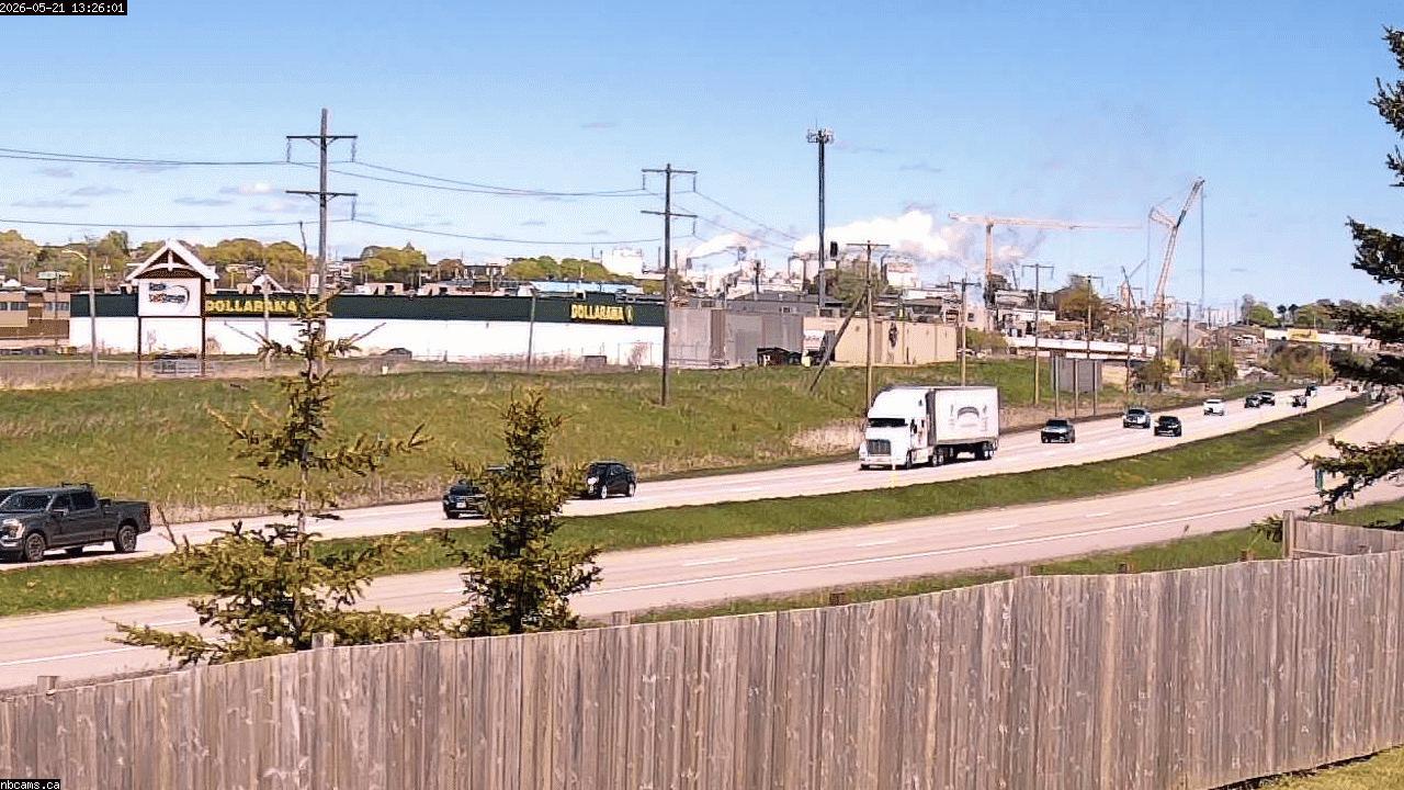 Web Cam image of Saint John (NB  Highway 1)