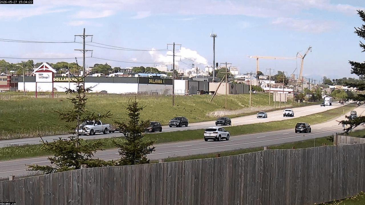Web Cam image of Saint John (NB  Highway 1)