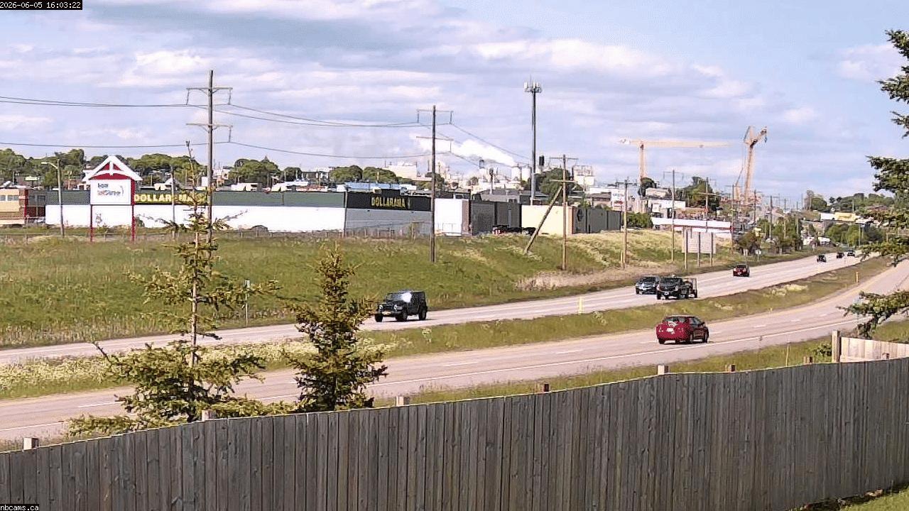 Web Cam image of Saint John (NB  Highway 1)