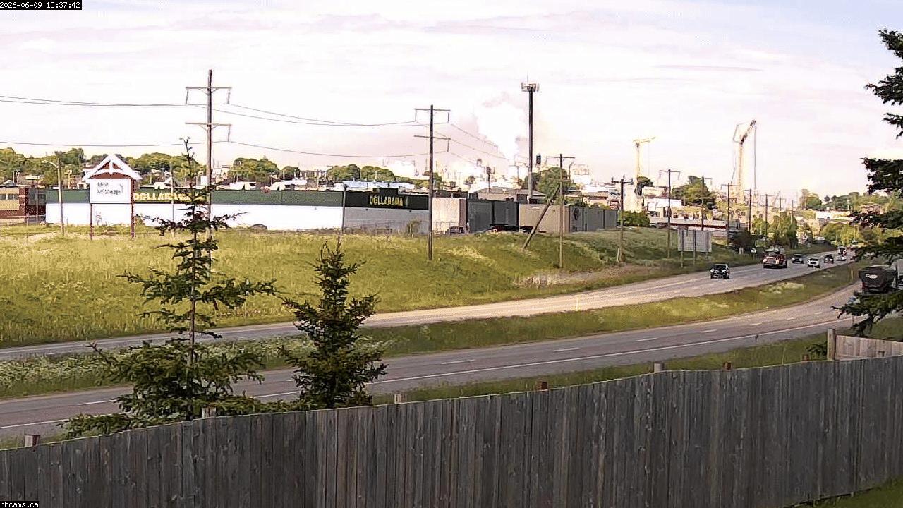 Web Cam image of Saint John (NB  Highway 1)