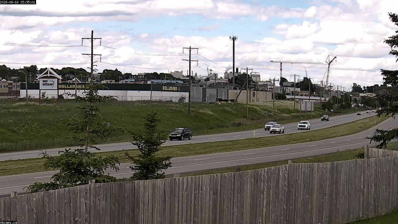 Web Cam image of Saint John (NB  Highway 1)