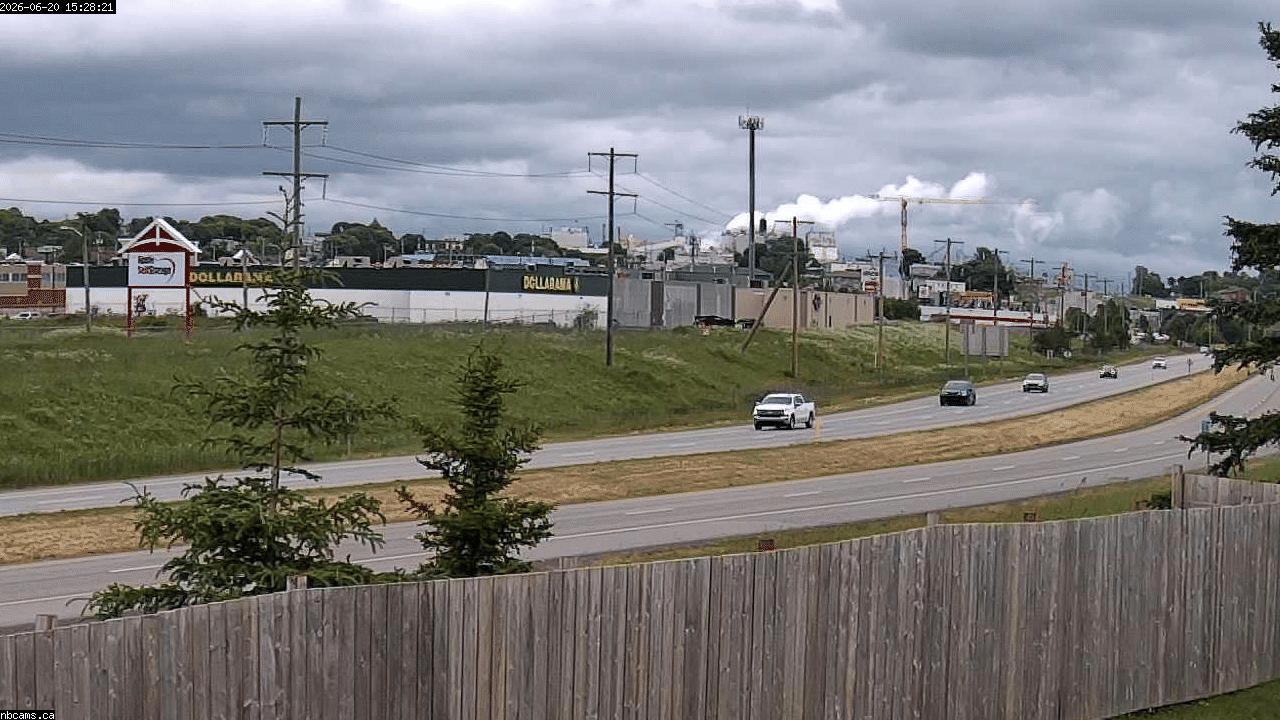 Web Cam image of Saint John (NB  Highway 1)