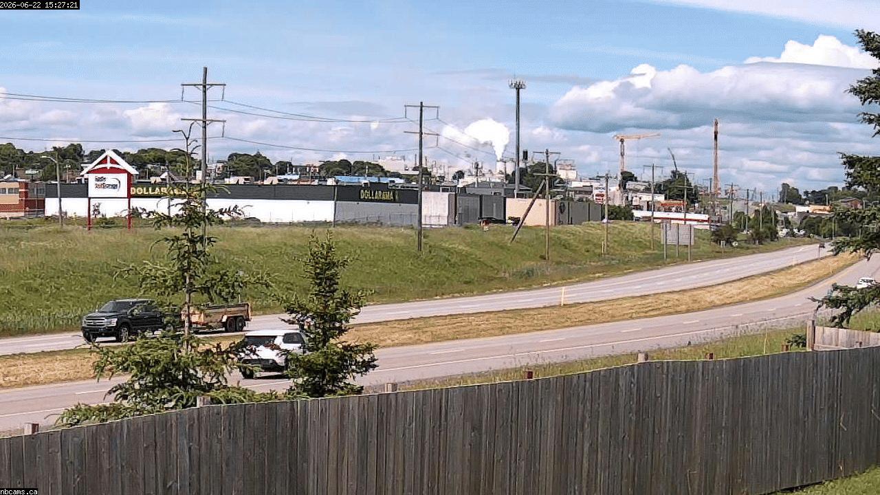 Web Cam image of Saint John (NB  Highway 1)