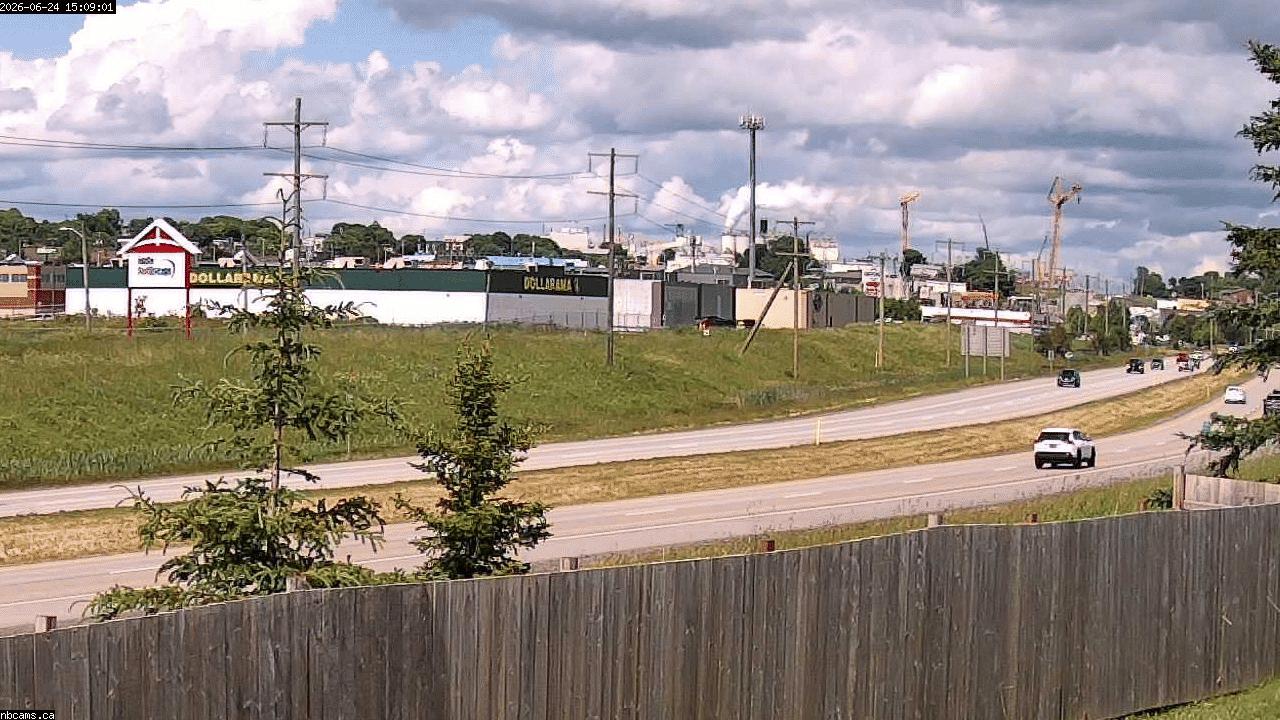 Web Cam image of Saint John (NB  Highway 1)