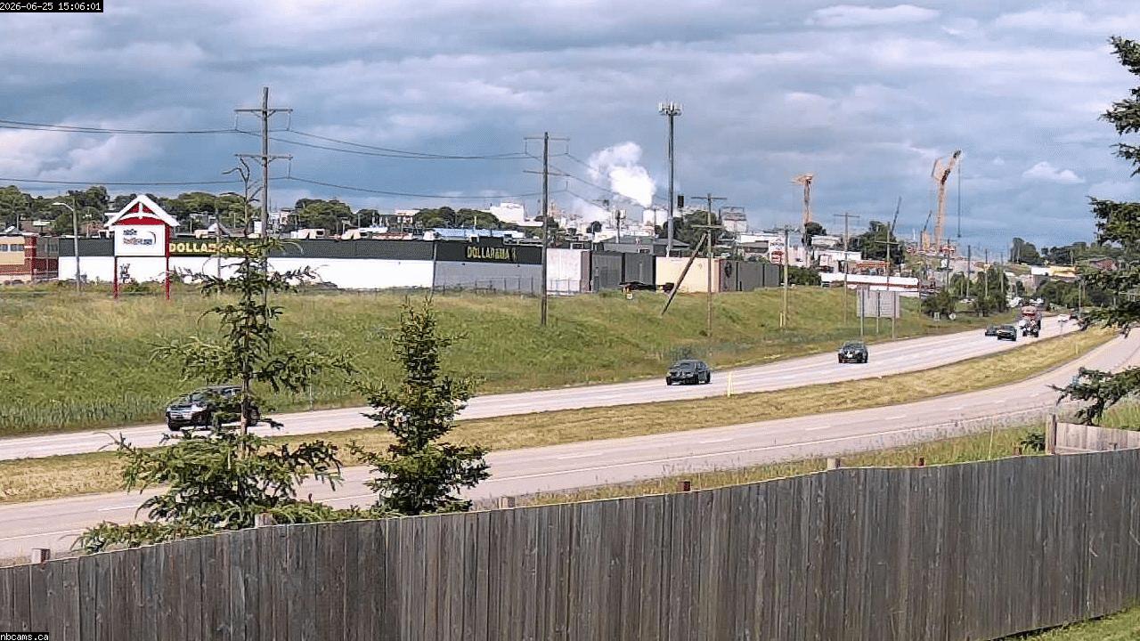 Web Cam image of Saint John (NB  Highway 1)