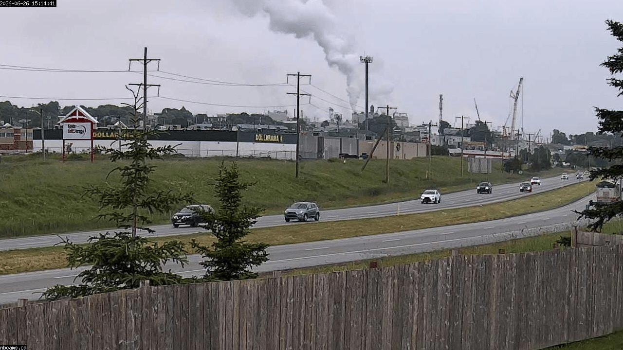 Web Cam image of Saint John (NB  Highway 1)