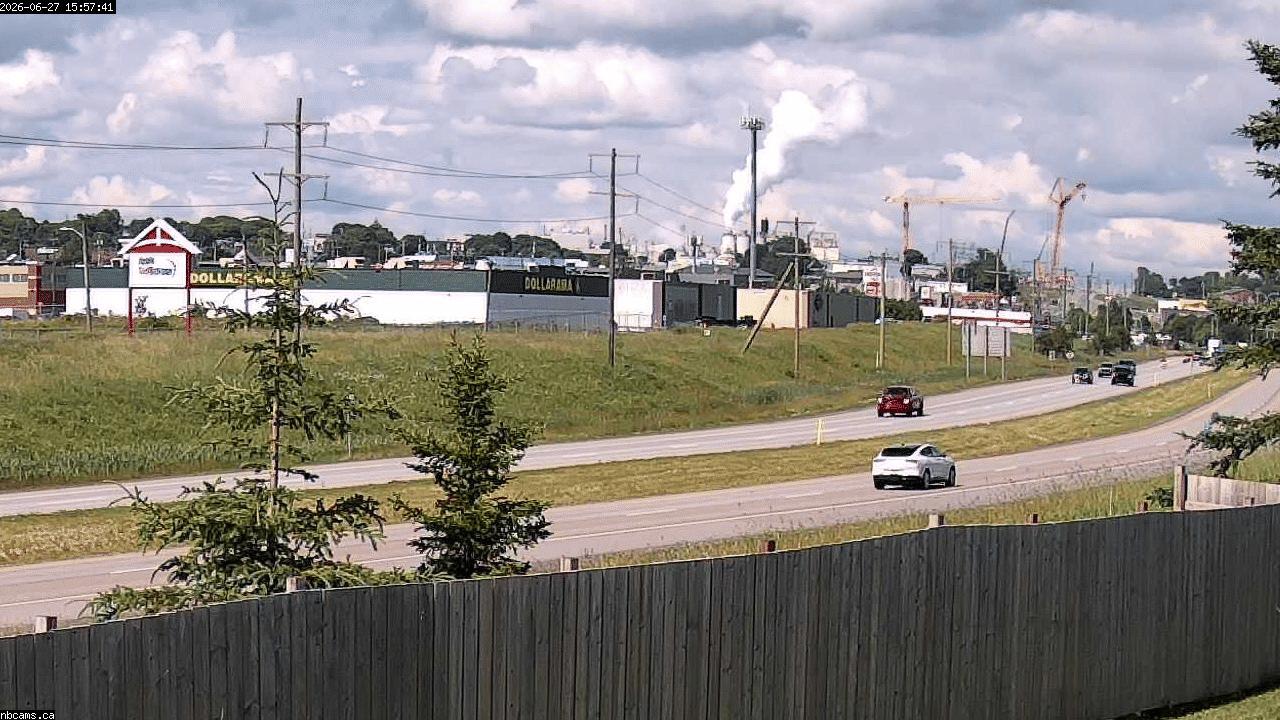 Web Cam image of Saint John (NB  Highway 1)