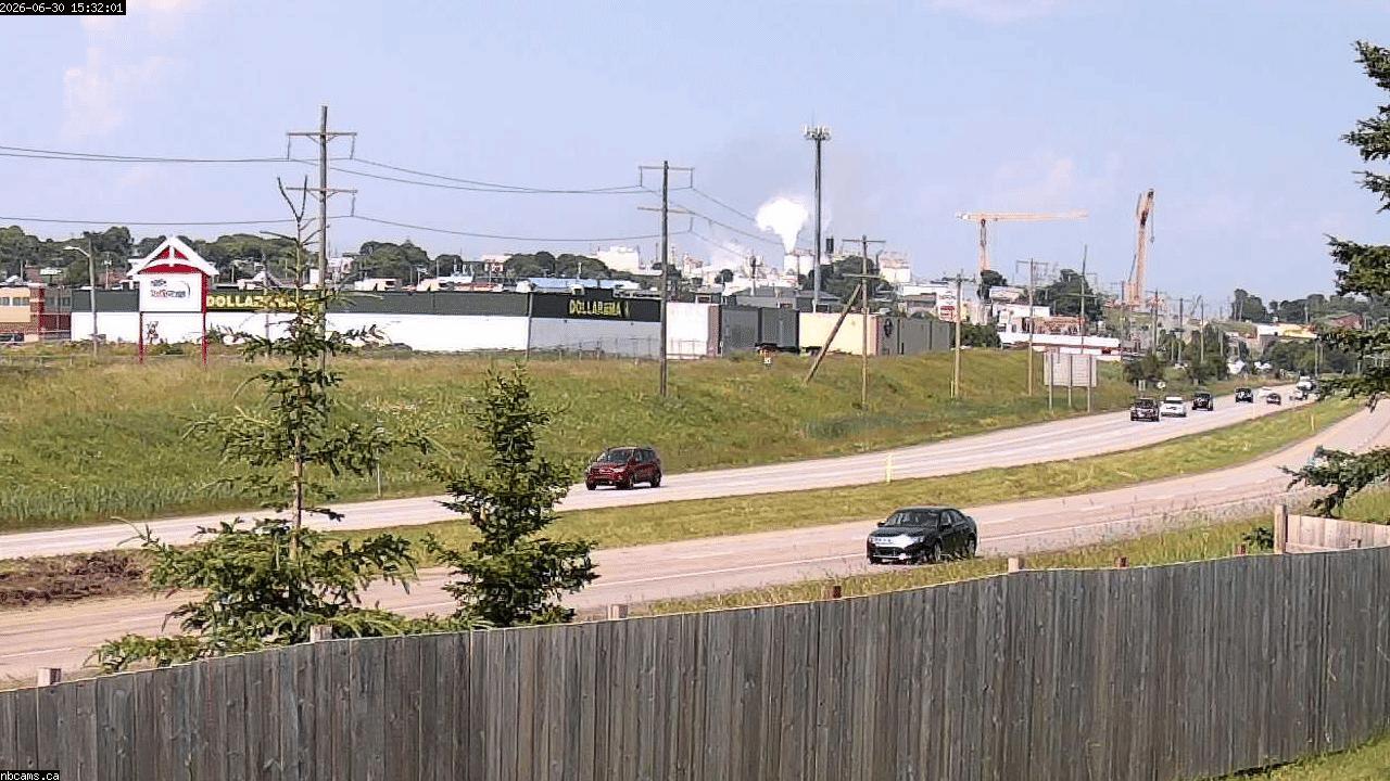 Web Cam image of Saint John (NB  Highway 1)
