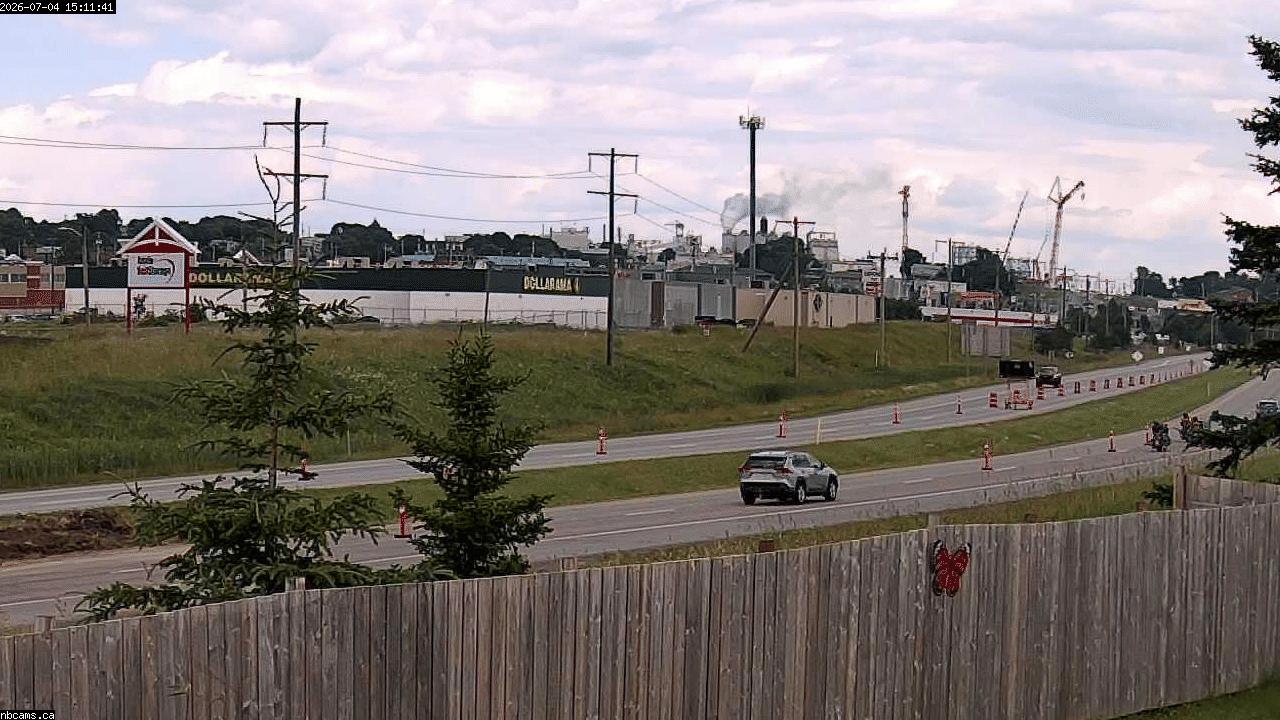 Web Cam image of Saint John (NB  Highway 1)