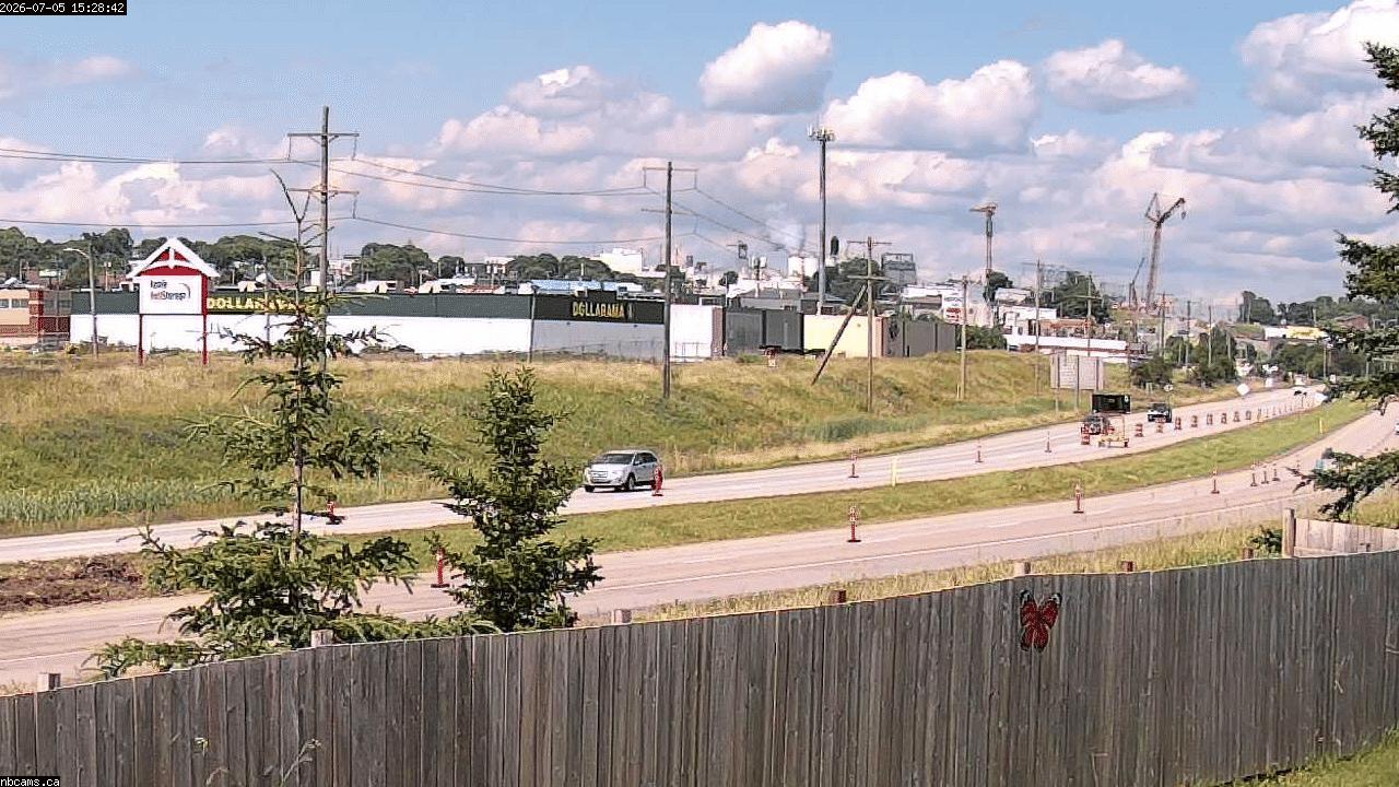 Web Cam image of Saint John (NB  Highway 1)