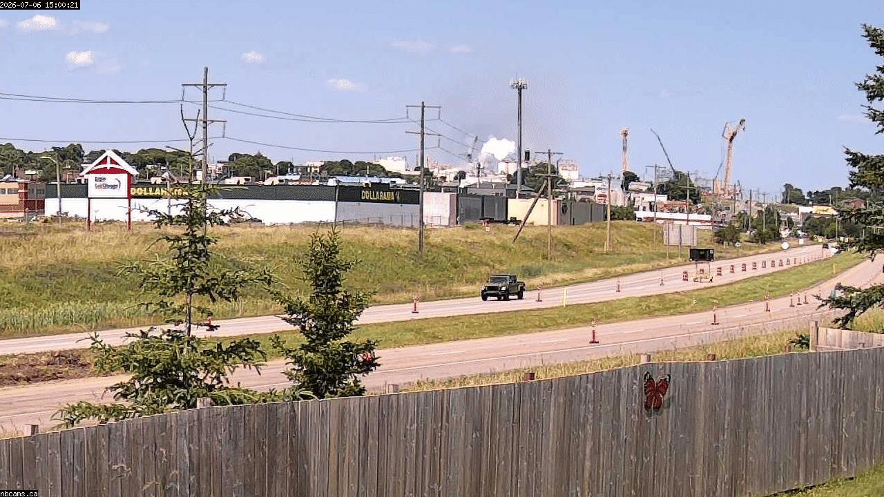 Web Cam image of Saint John (NB  Highway 1)
