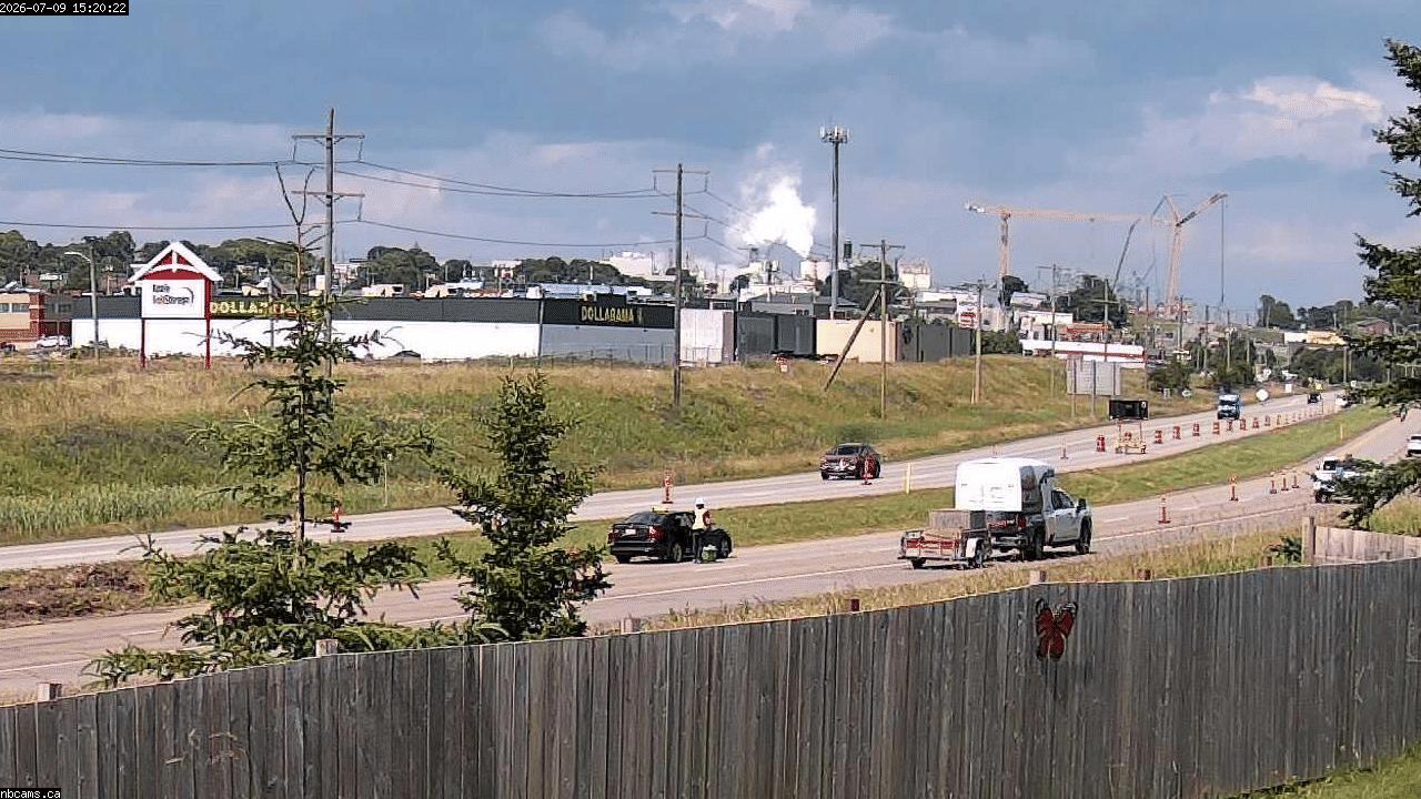 Web Cam image of Saint John (NB  Highway 1)