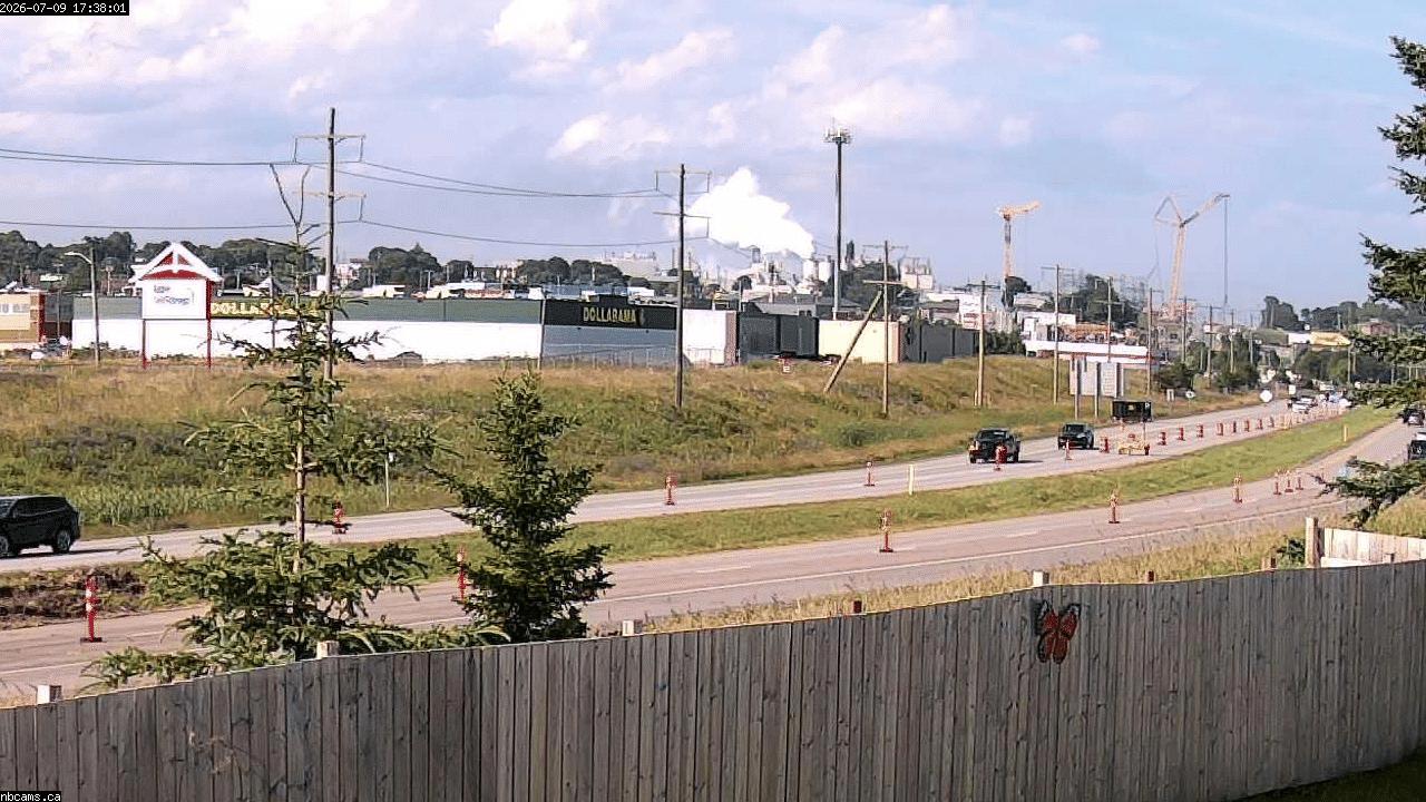 Web Cam image of Saint John (NB  Highway 1)