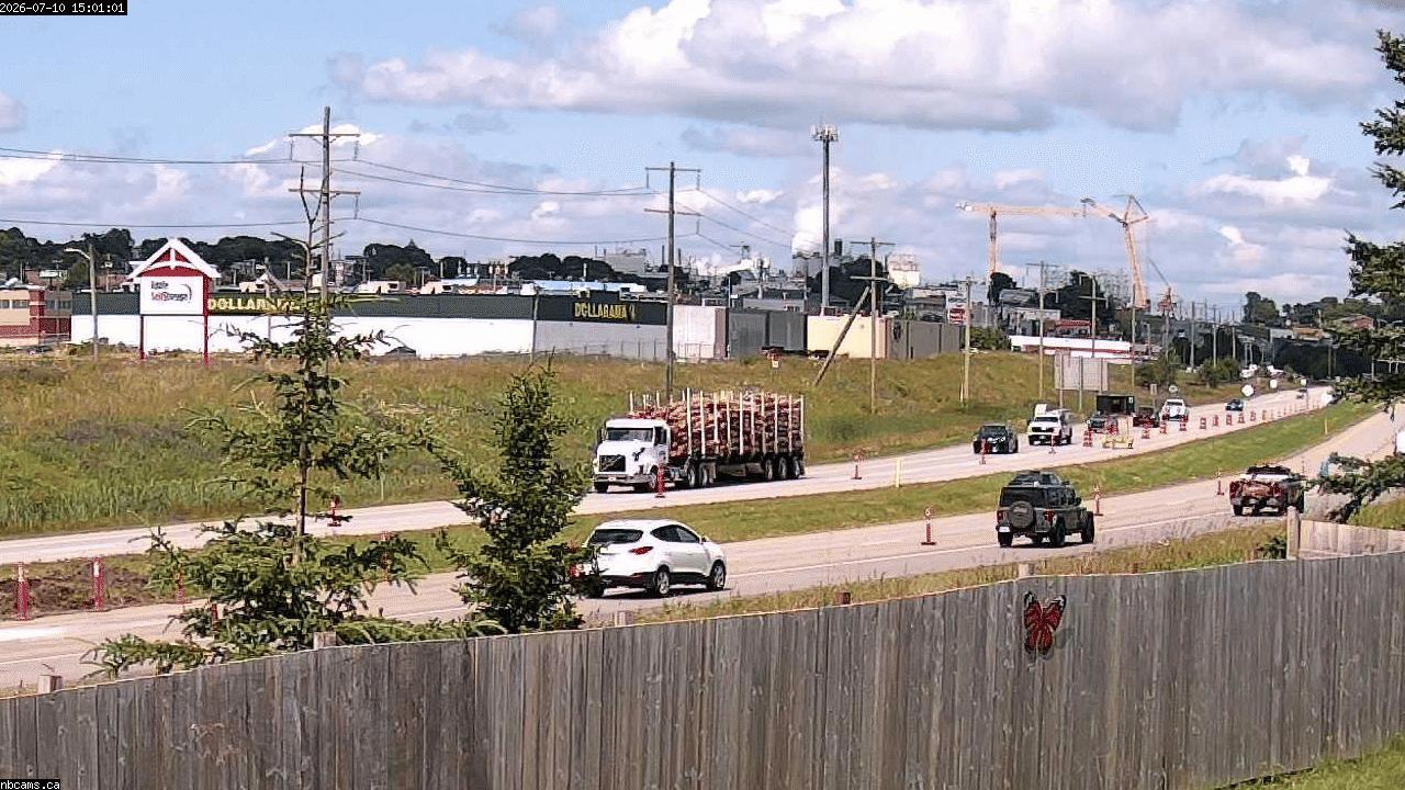 Web Cam image of Saint John (NB  Highway 1)