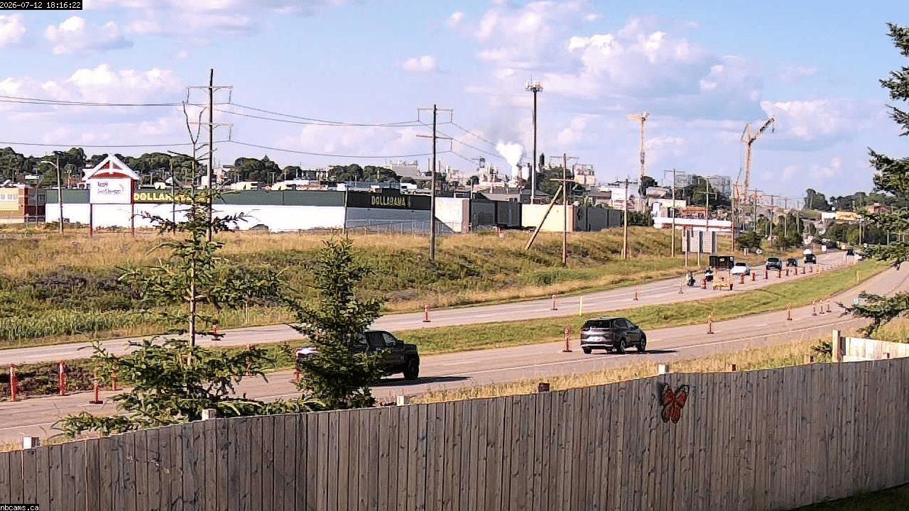 Web Cam image of Saint John (NB  Highway 1)