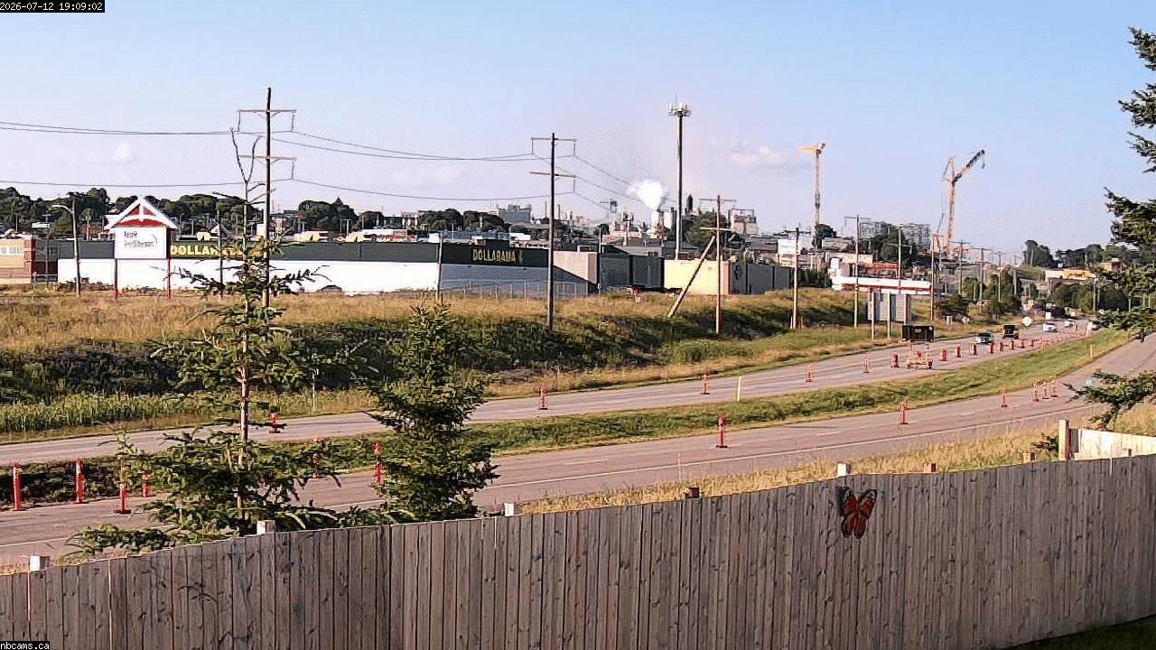 Web Cam image of Saint John (NB  Highway 1)