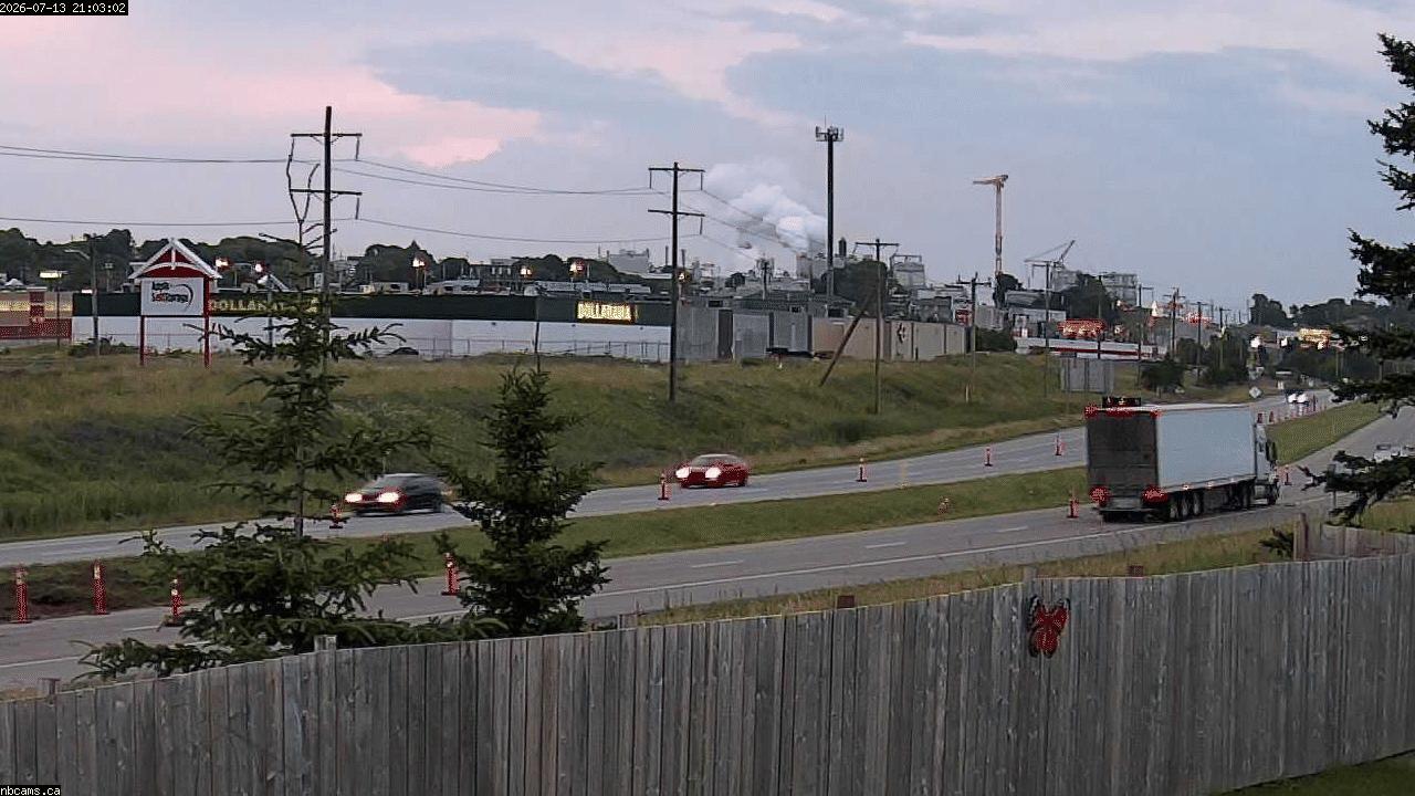 Web Cam image of Saint John (NB  Highway 1)