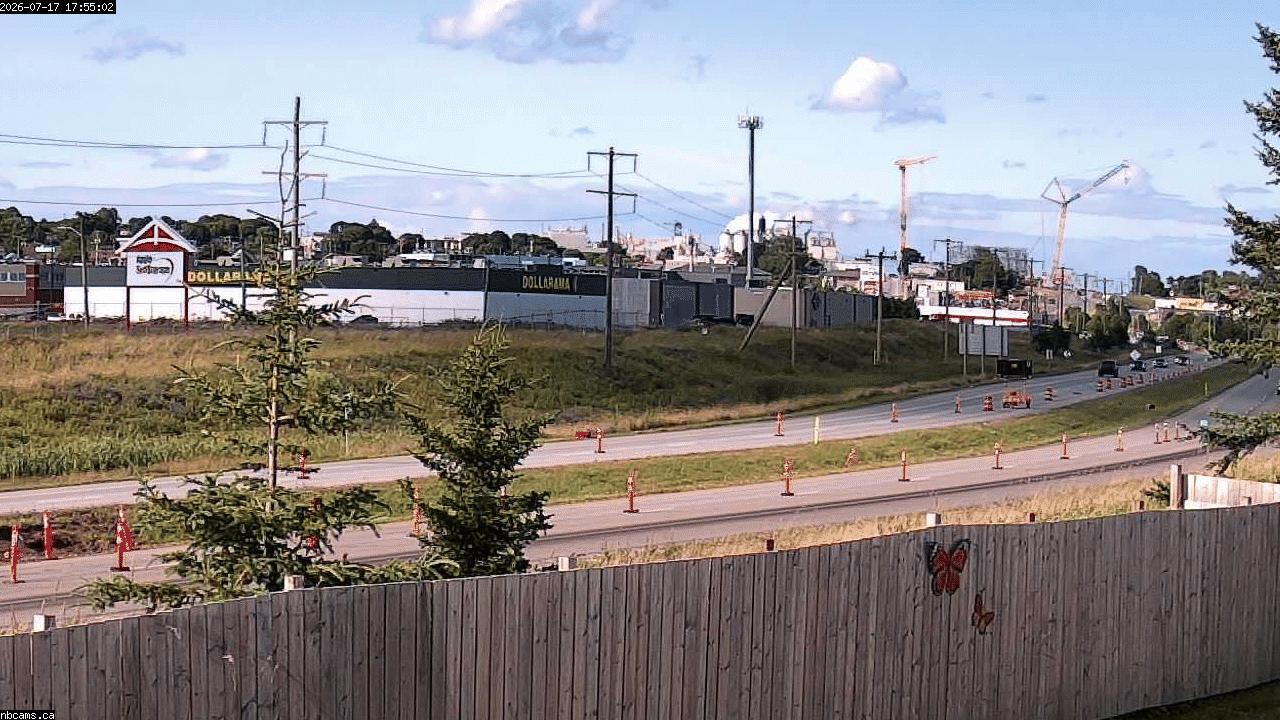 Web Cam image of Saint John (NB  Highway 1)
