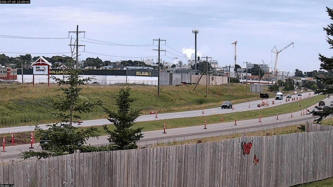Web Cam image of Saint John (NB  Highway 1)