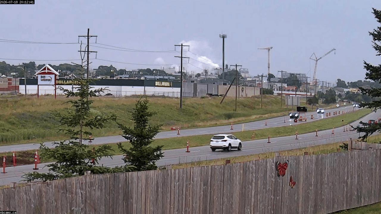 Web Cam image of Saint John (NB  Highway 1)