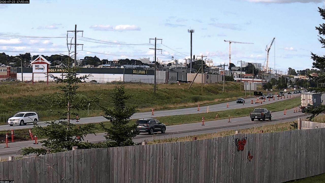 Web Cam image of Saint John (NB  Highway 1)