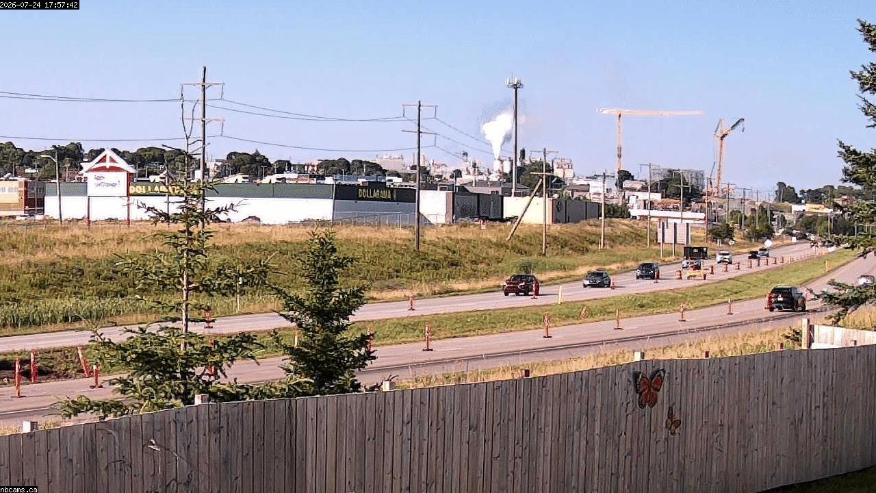 Web Cam image of Saint John (NB  Highway 1)