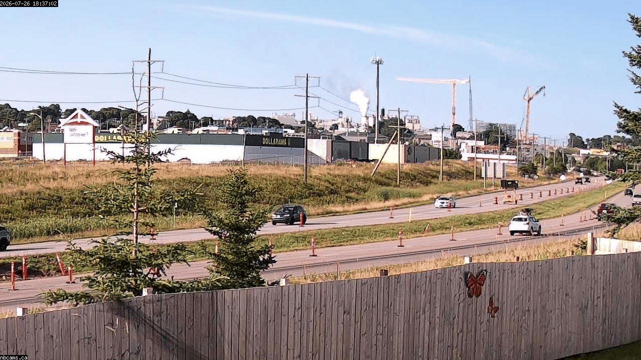 Web Cam image of Saint John (NB  Highway 1)