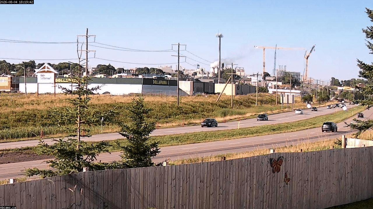 Web Cam image of Saint John (NB  Highway 1)