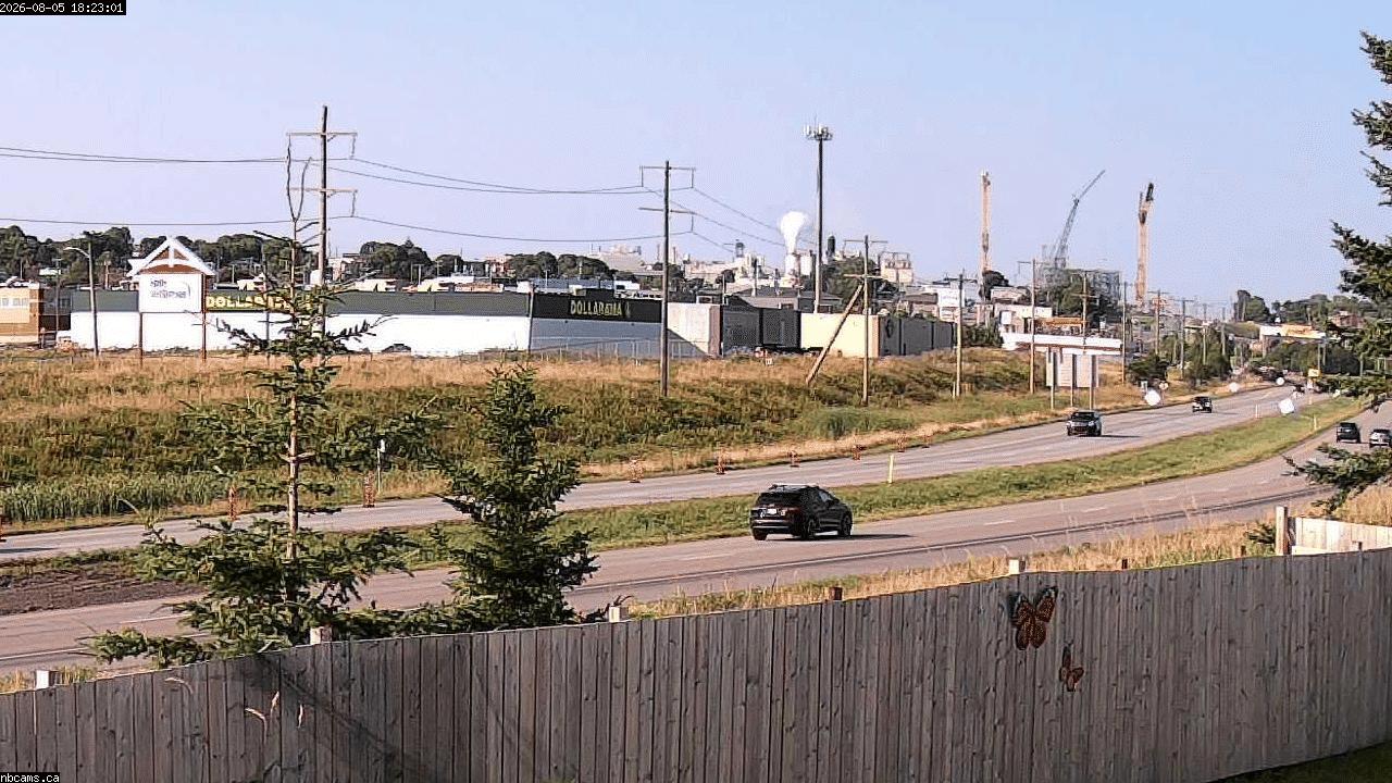 Web Cam image of Saint John (NB  Highway 1)