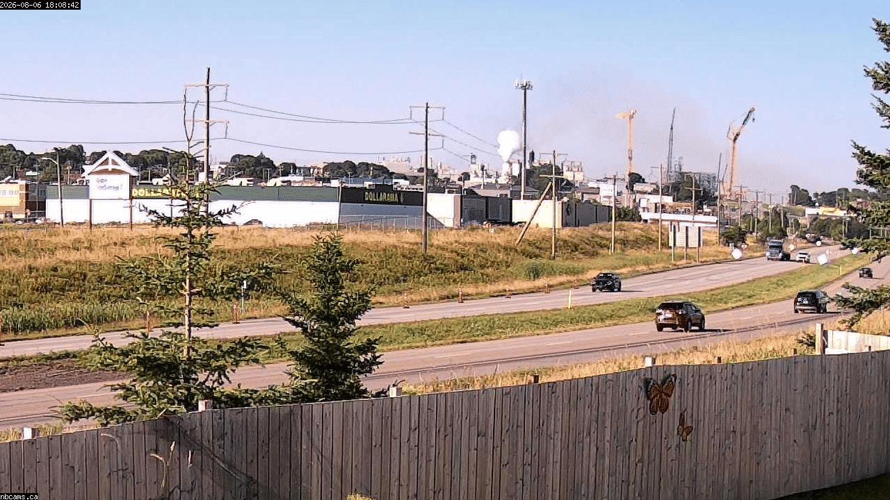 Web Cam image of Saint John (NB  Highway 1)