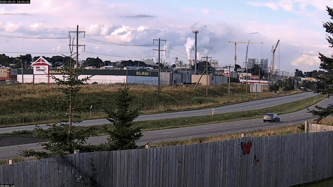 Web Cam image of Saint John (NB  Highway 1)