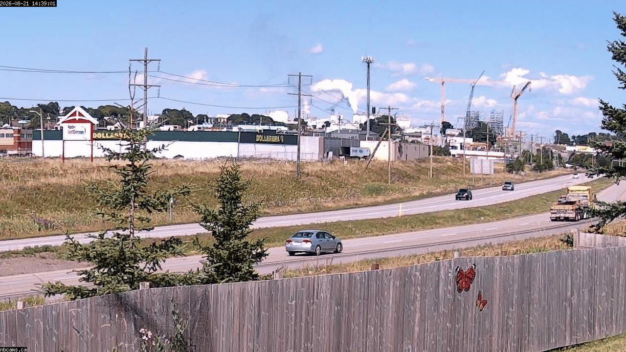 Web Cam image of Saint John (NB  Highway 1)