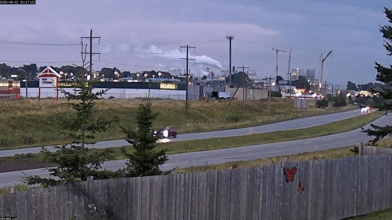 Web Cam image of Saint John (NB  Highway 1)