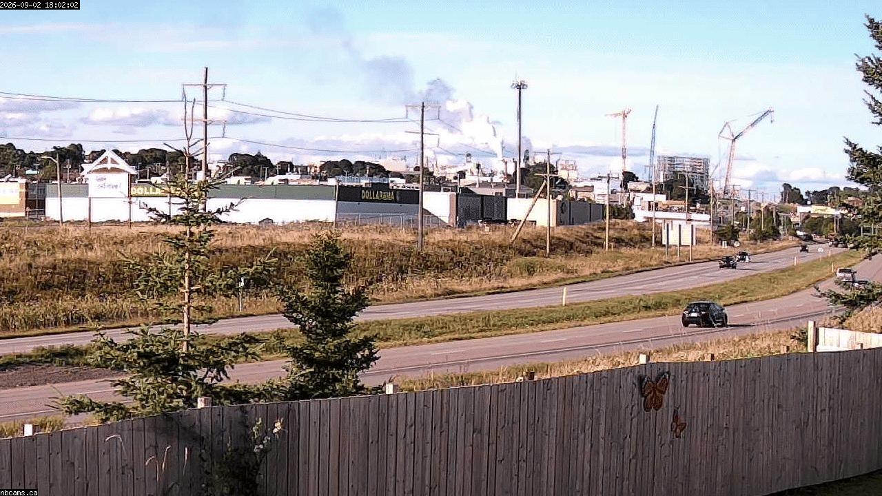 Web Cam image of Saint John (NB  Highway 1)