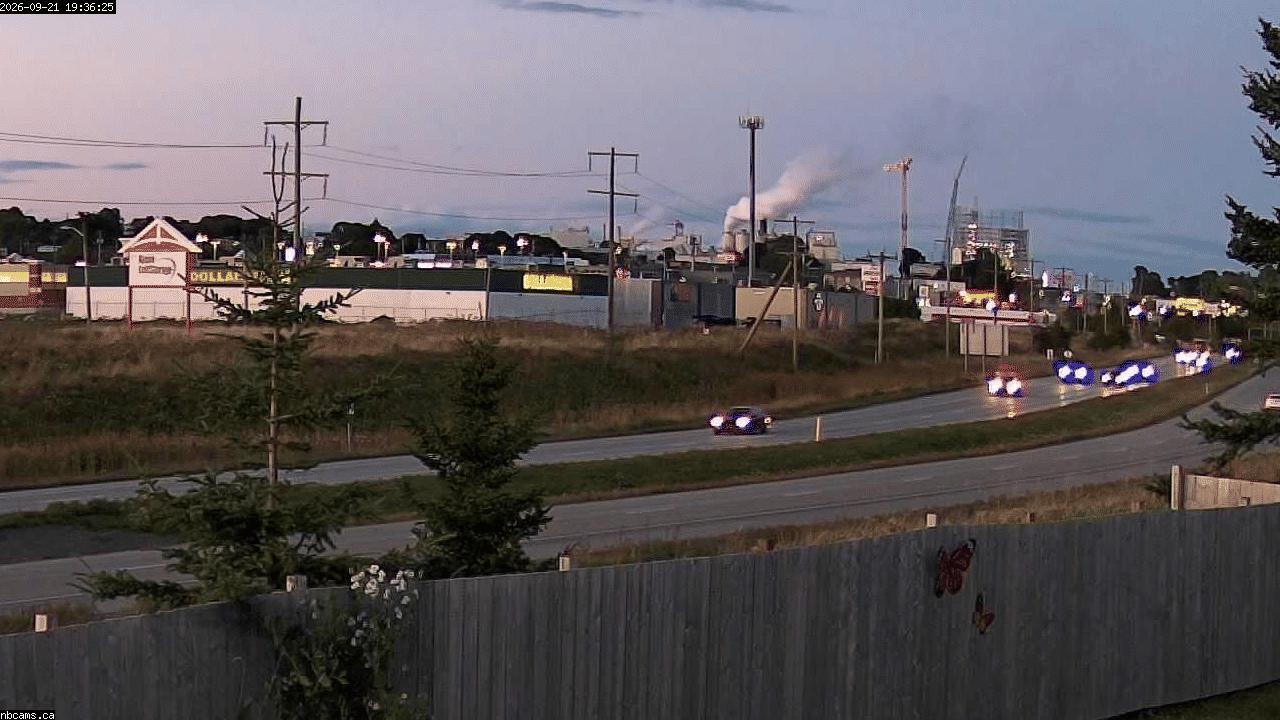 Web Cam image of Saint John (NB  Highway 1)