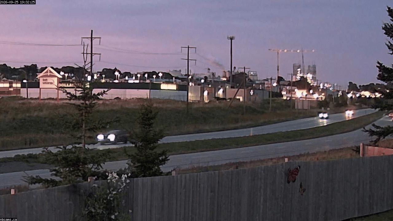 Web Cam image of Saint John (NB  Highway 1)