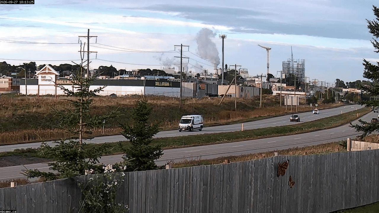 Web Cam image of Saint John (NB  Highway 1)