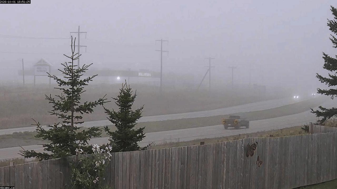 Outdoor web cam in Saint John, New Brunswick - Camera # 2 (Showing a view of NB Highway 1)