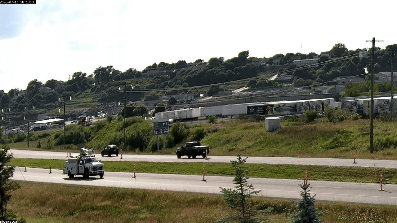 Web Cam image of Saint John (NB Highway  1)