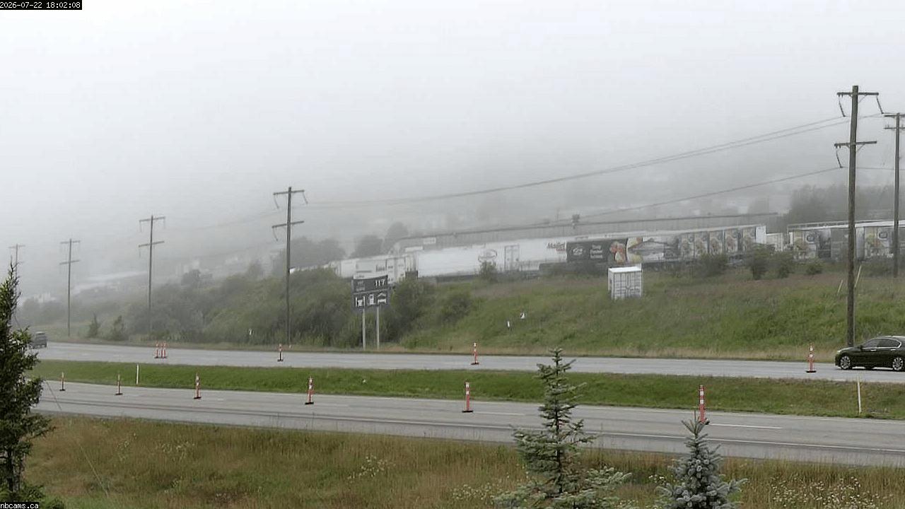 Web Cam image of Saint John (NB Highway  1)