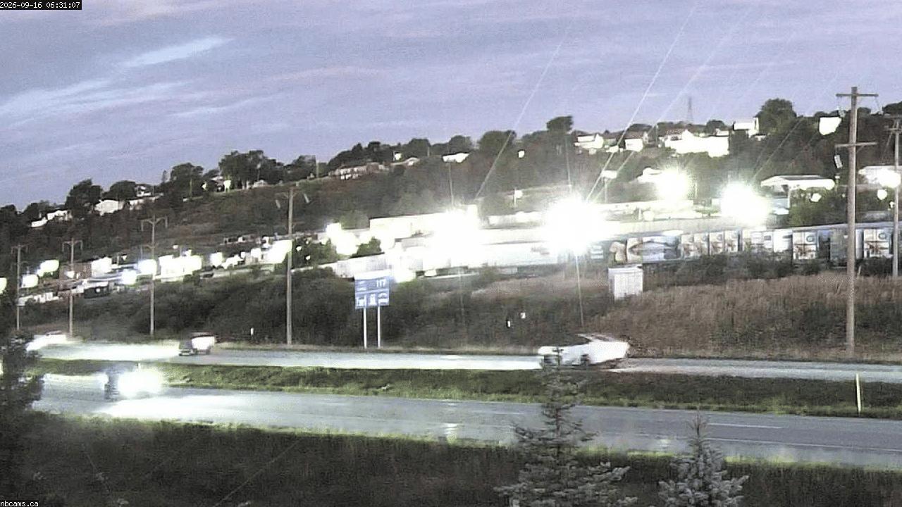 Web Cam image of Saint John (NB Highway  1)