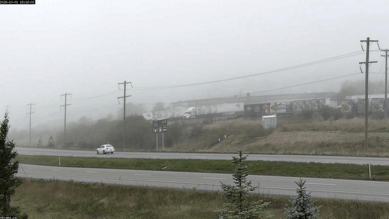 Web Cam image of Saint John (NB Highway  1)