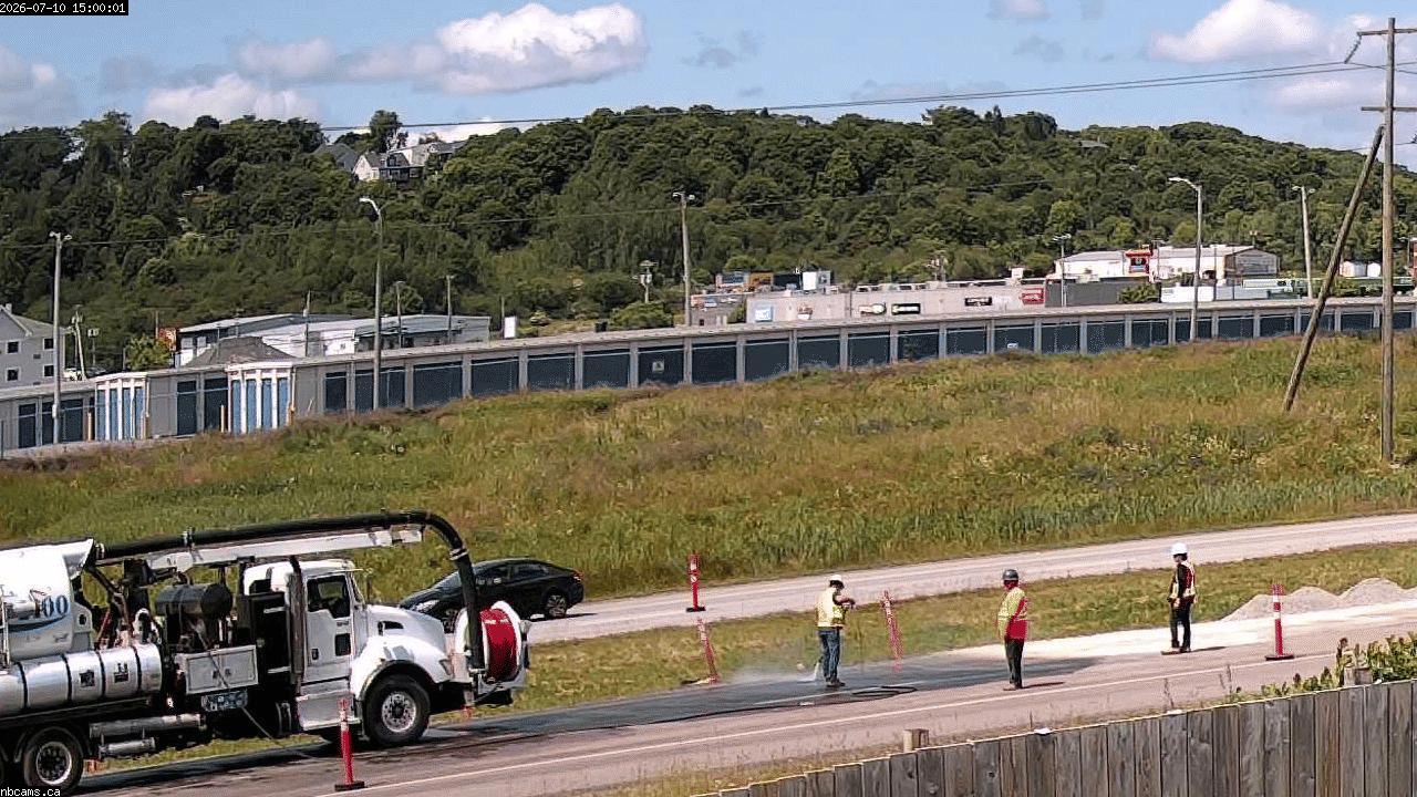 Web Cam image of Saint John (NB Highway  1)
